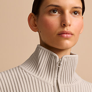 Yoga pullover - Grey | Hermès USA
